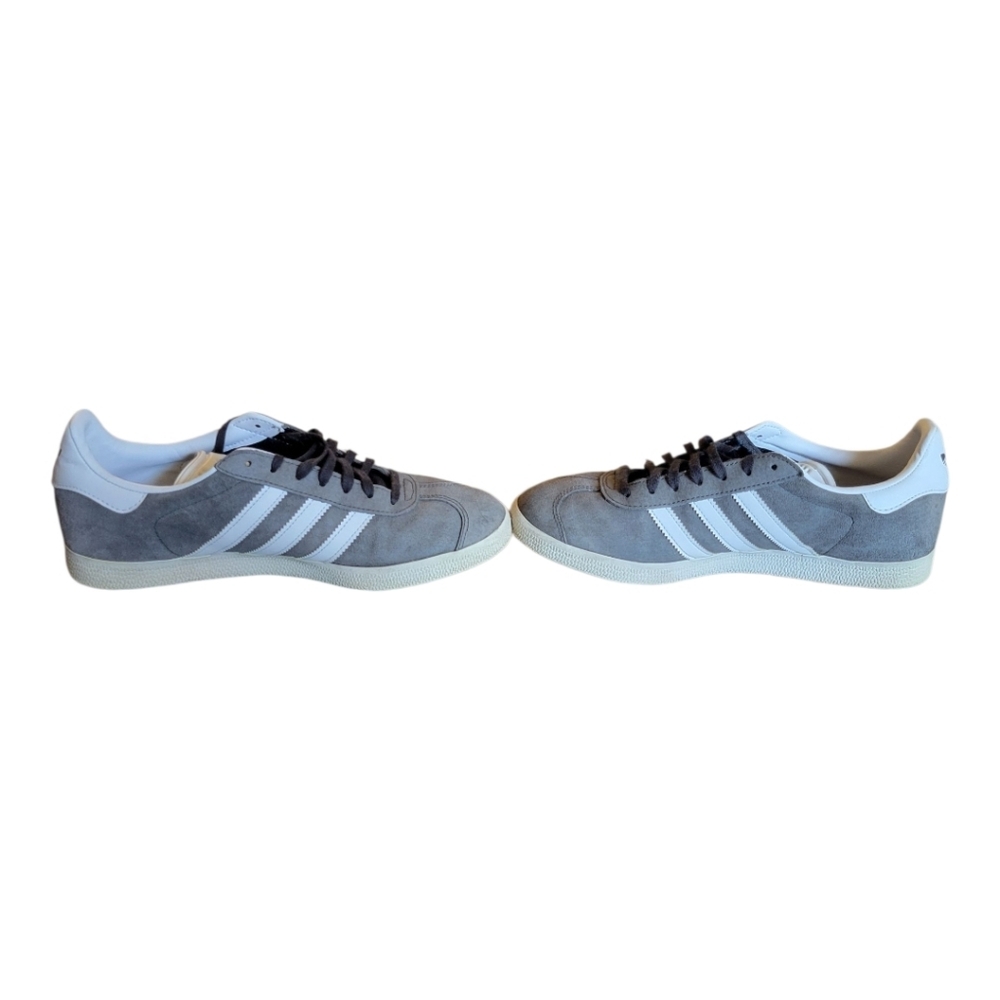 Adidas Gazelle Gray Sneakers - Picture 10 of 11